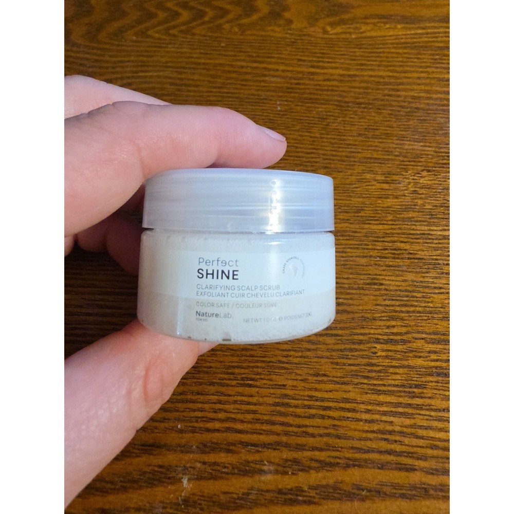 NATURELAB TOKYO Perfect Shine Clarifying Scalp Scrub 1 Oz 30 ml New Without Box